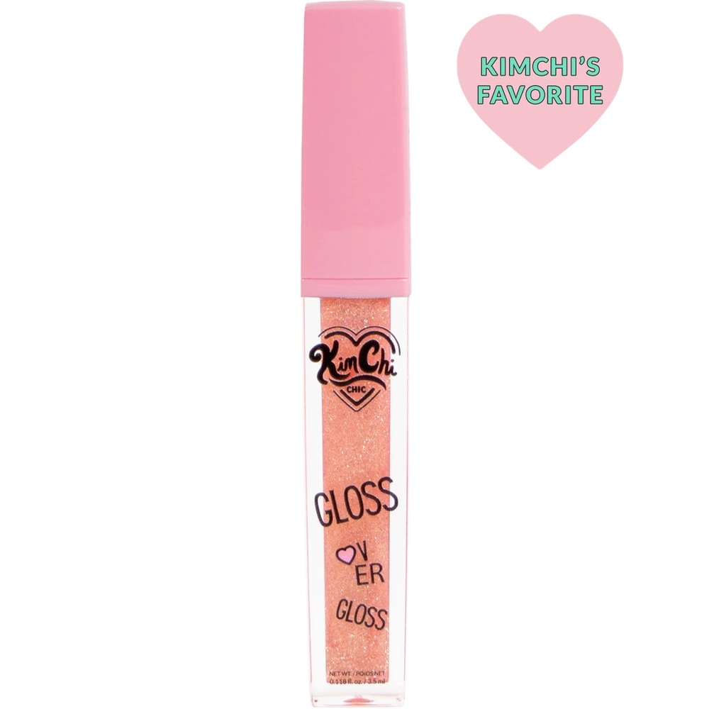 KimChi Chic Beauty Gloss Over Gloss- Peach Shimmer